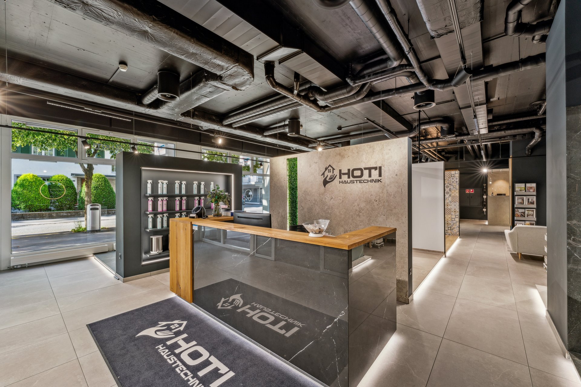 Bureau / local commercial à louer au rez-de-chaussée, Bahnhofstrasse, 9470 Buchs SG, St. Gallen, CH