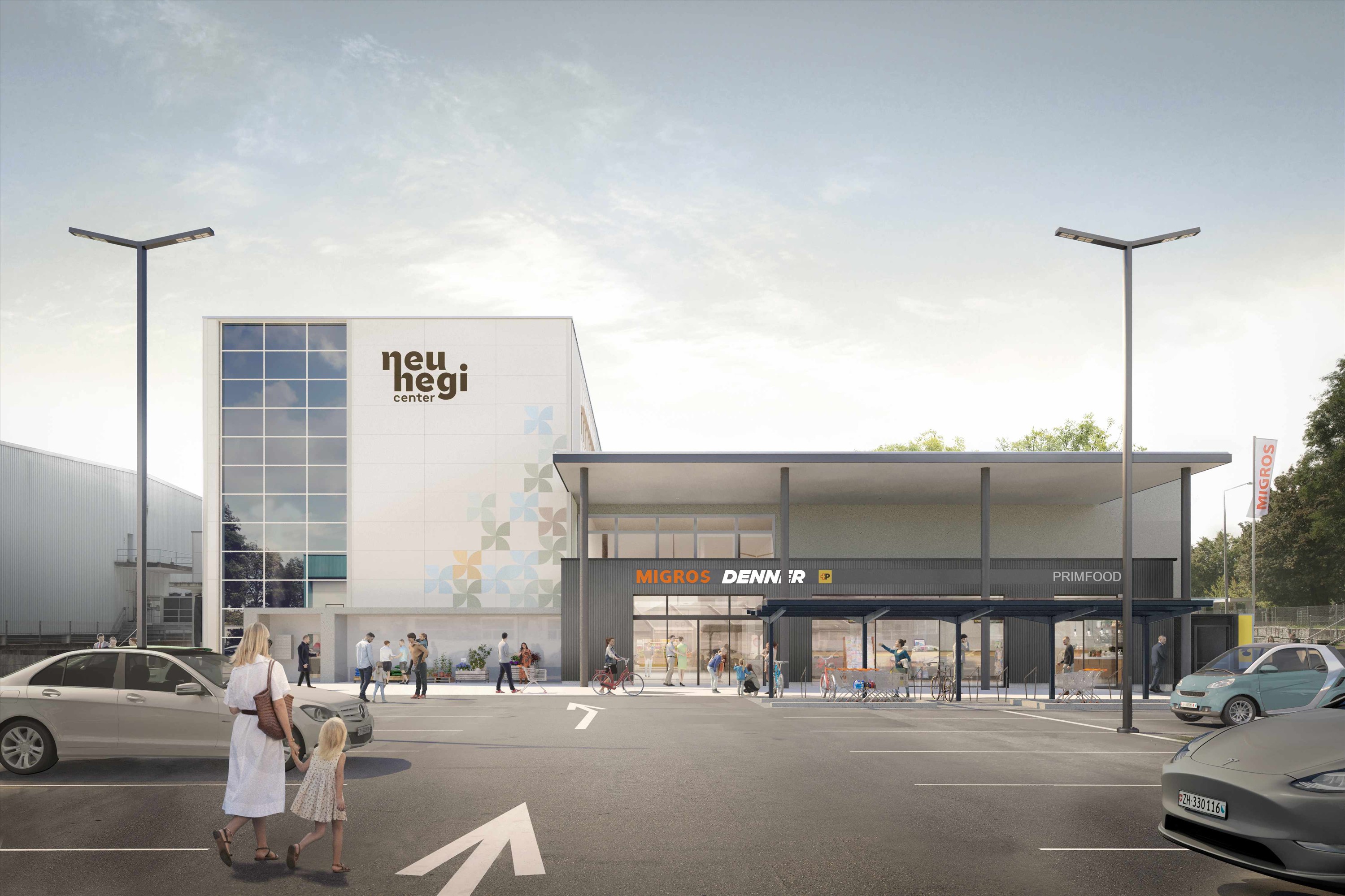 Magazzino nel Neuhegi-Center di Winterthur in affitto
