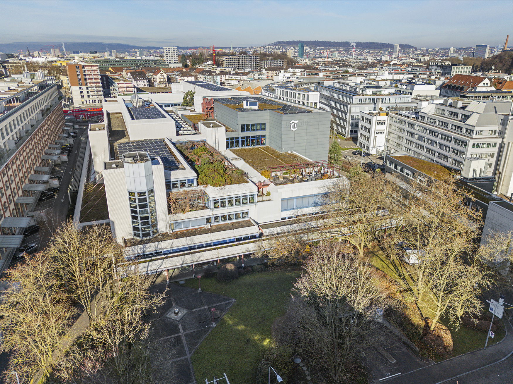 The Druckzentrum Zurich is being repurposed and opens its doors to new tenants, Bubenbergstrasse, 8045 Zürich, Zurich, CH