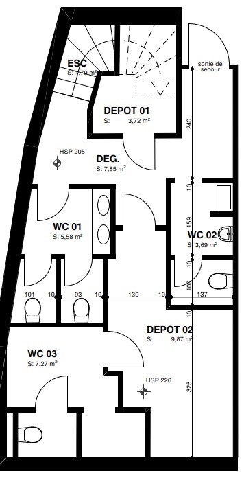 Magnificent retail unit of 183 m2 + basement, Ferdinand Holder, 1207 Genève, Geneva, CH