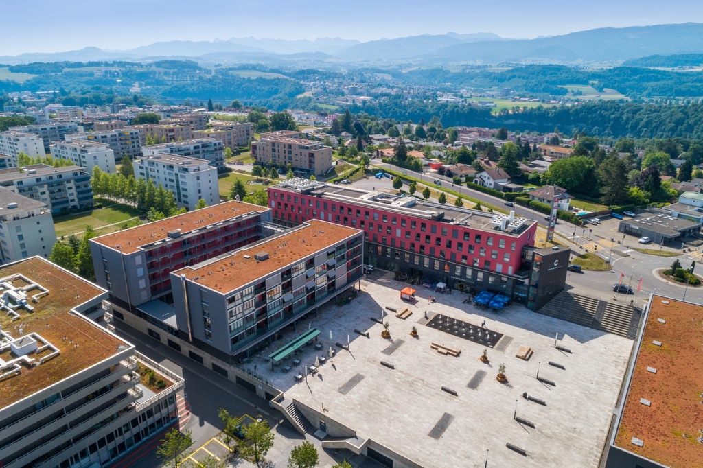 Cormanon Centre, Superficie luminosa di 58 m2 al piano terra, Rue du Centre - 8, 1752 Villars-sur-Glâne, Fribourg, CH