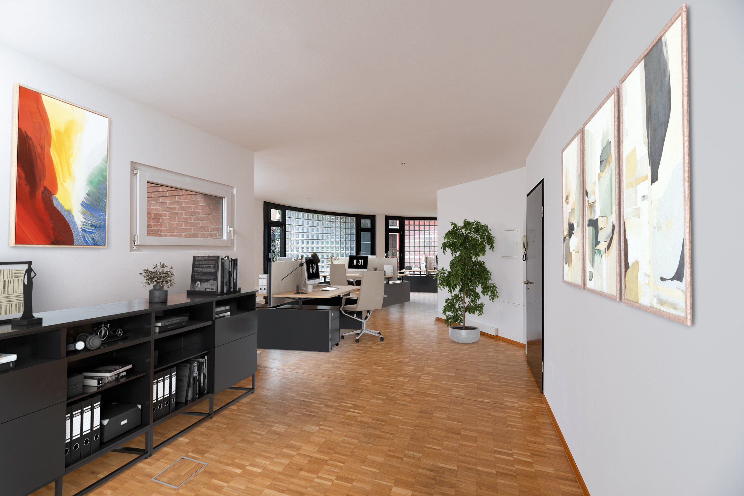 Ihr neues Büro in der Nähe aller Einrichtungen, Via al Fiume, 6962 Viganello, Ticino, CH