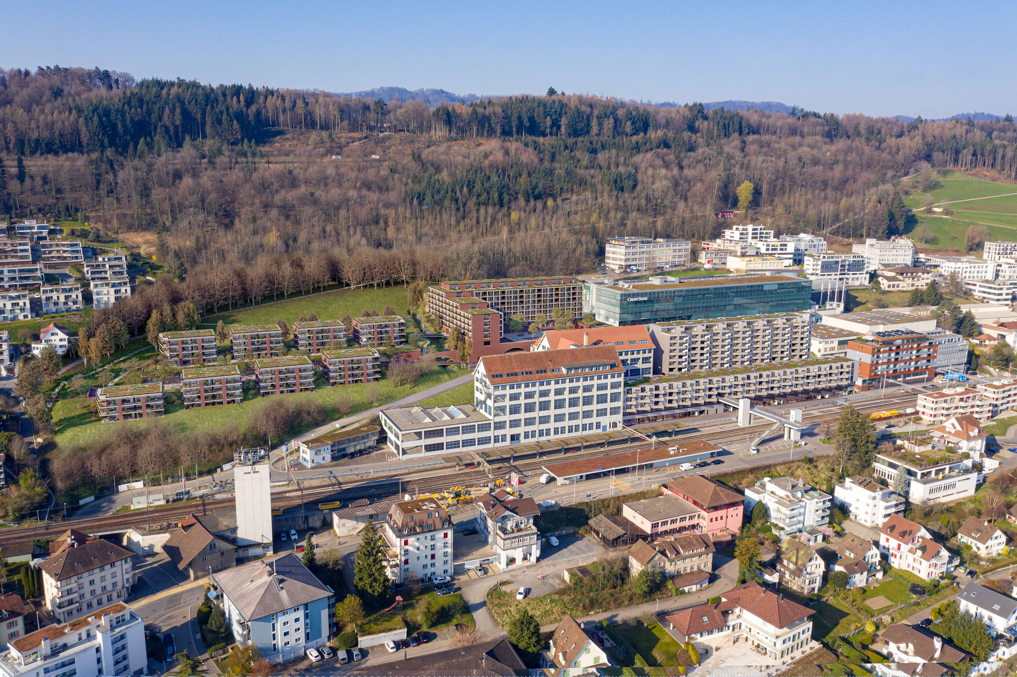 Locaux commerciaux centraux et modulables sur le site Horgen Oberdorf, Fabrikgasse / Dammstrasse, 8810 Horgen, Zurich, CH