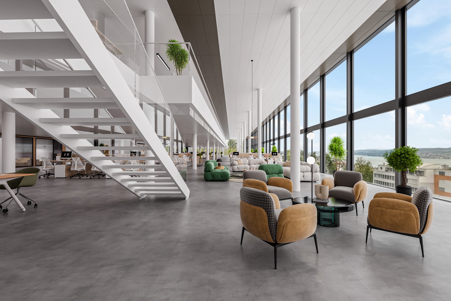 Espace de bureaux attractif sur le lac de Zurich à Horgen Oberdorf