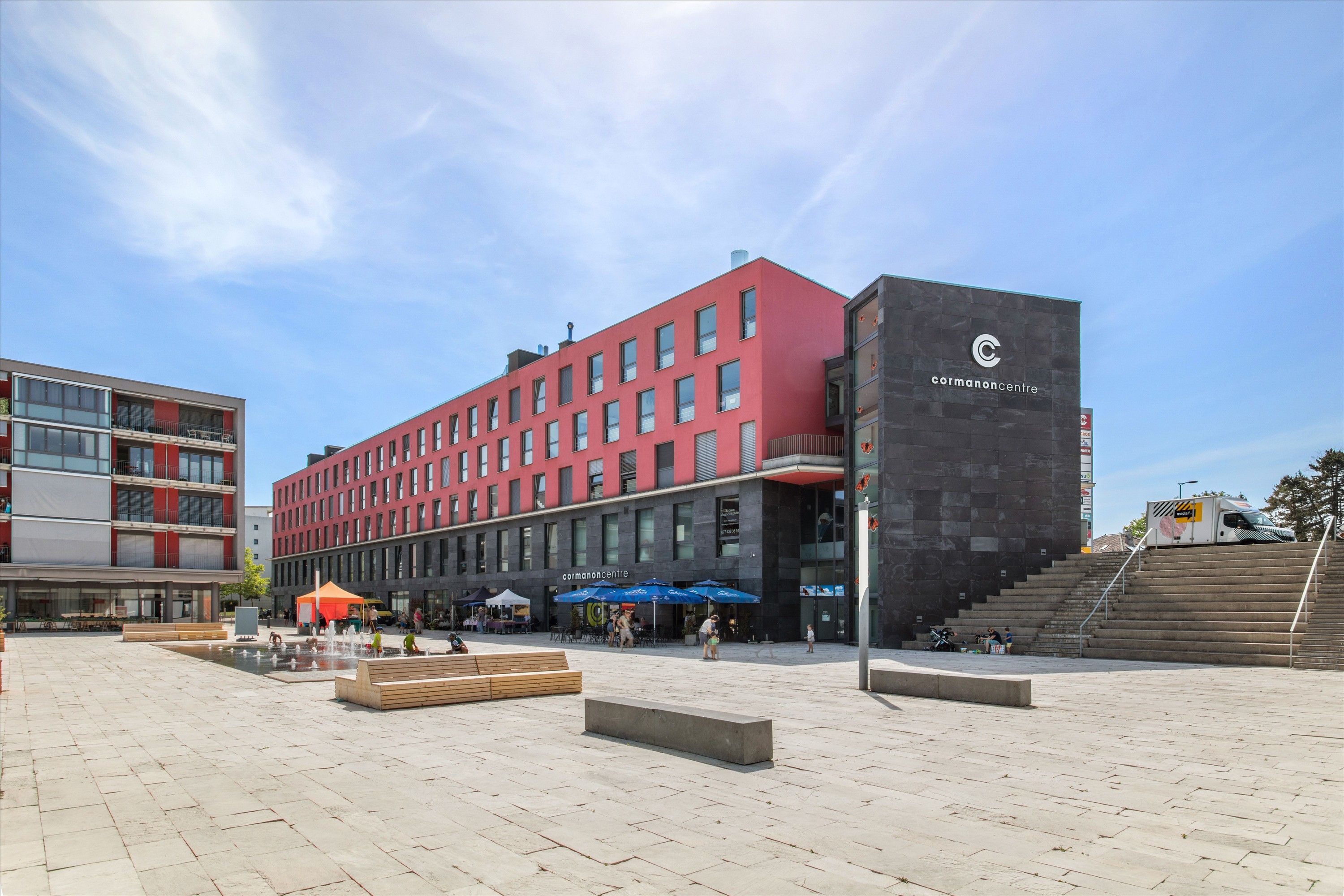 Bella superficie di vendita nel Centro Commerciale Cormanon a Villars-sur-Glâne