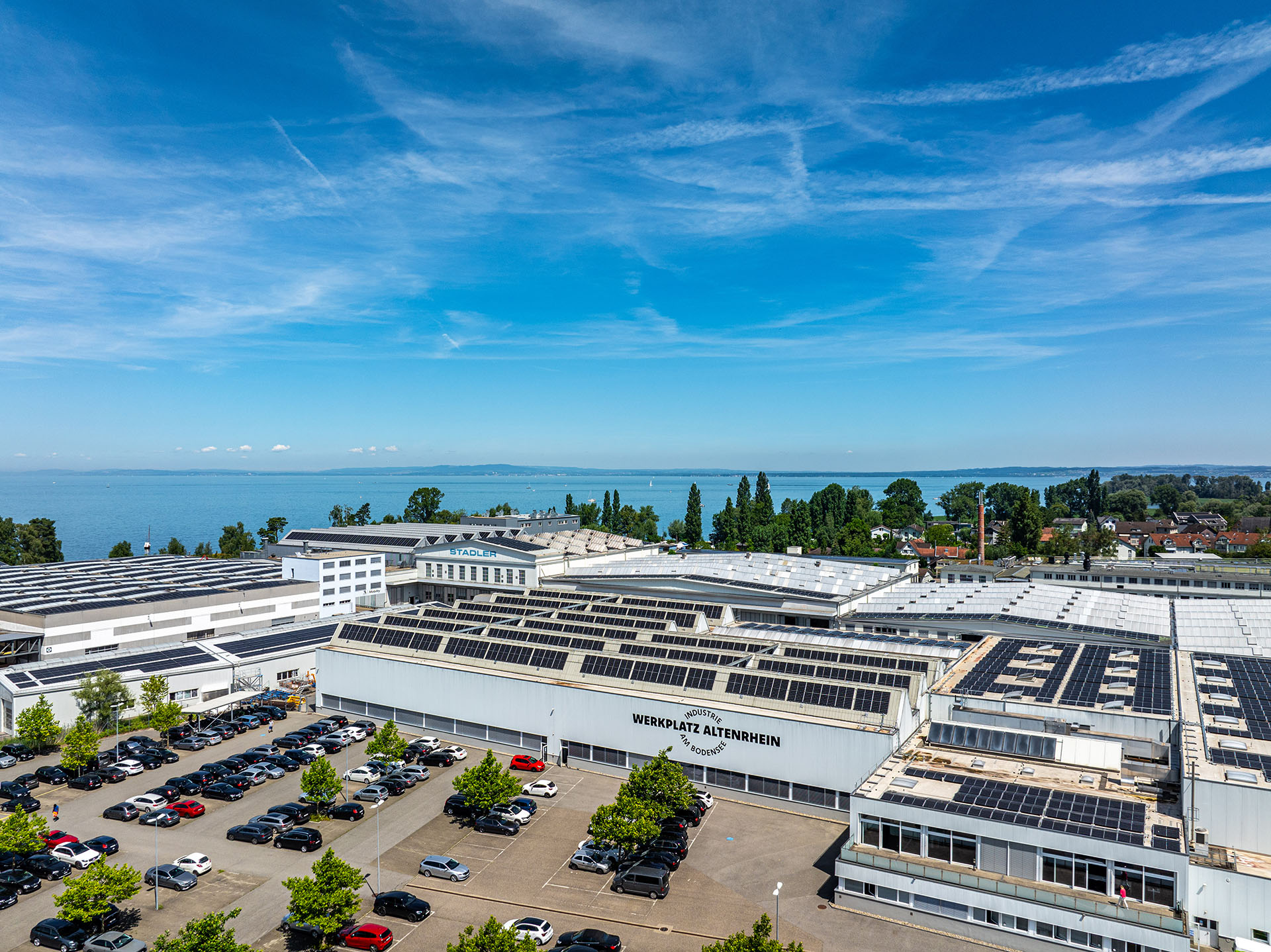Beaucoup d'espace pour votre idée d'entreprise sur le site d'activités d'Altenrhein !