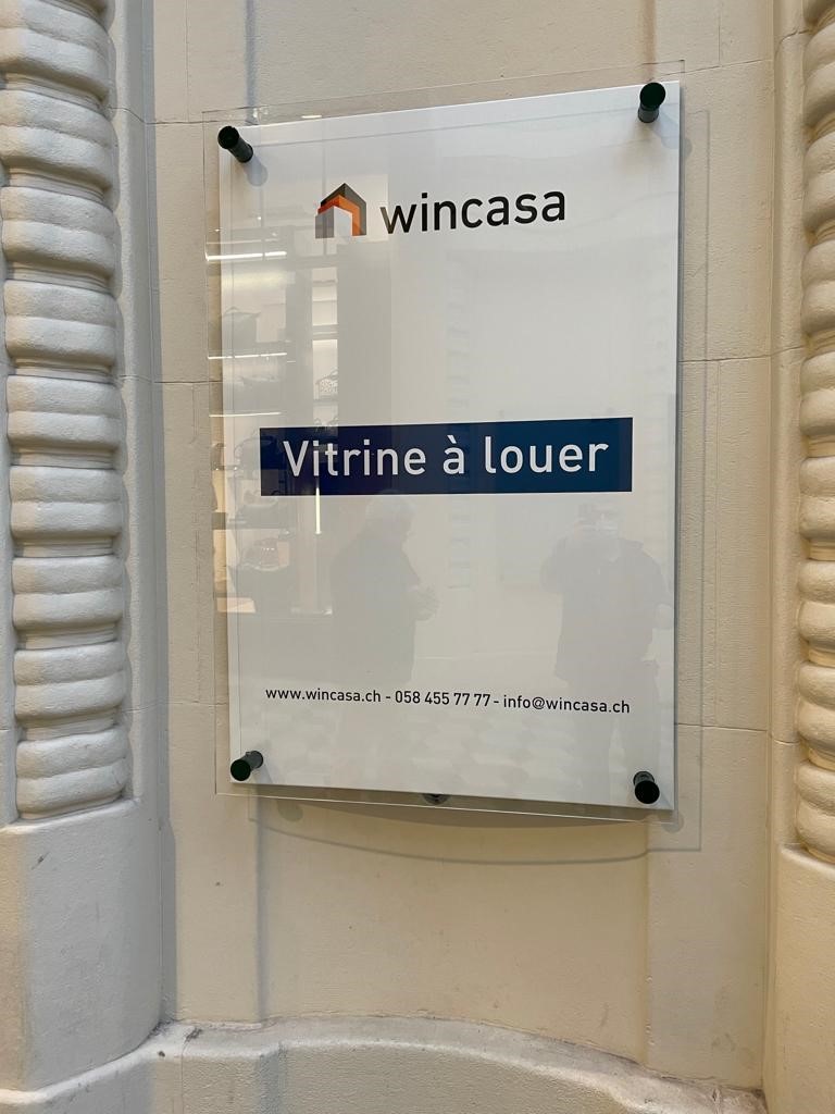 Schaufenster zu vermieten in der Galerie Saint-François, Galerie St - François, 1003 Lausanne, Vaud, CH