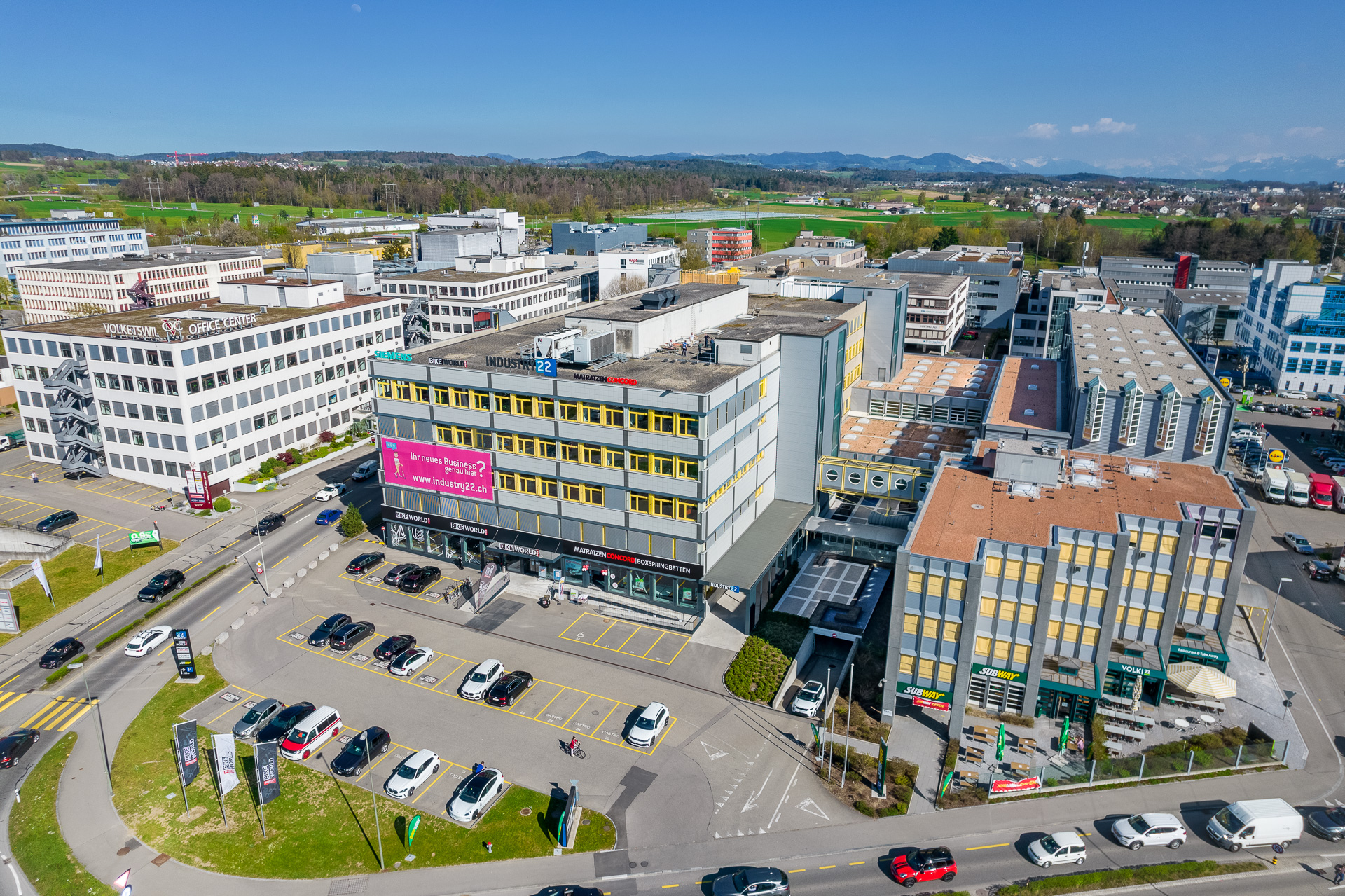 Ihr neues Büro an strategisch hervorragender Lage mit toller Infrastruktur, Industriestrasse, 8604 Volketswil, Zurich, CH