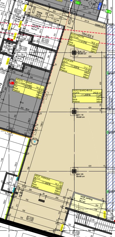 Deposito di stoccaggio di 213 m², Rte Sainte Thérèse, 1700 Fribourg, Fribourg, CH