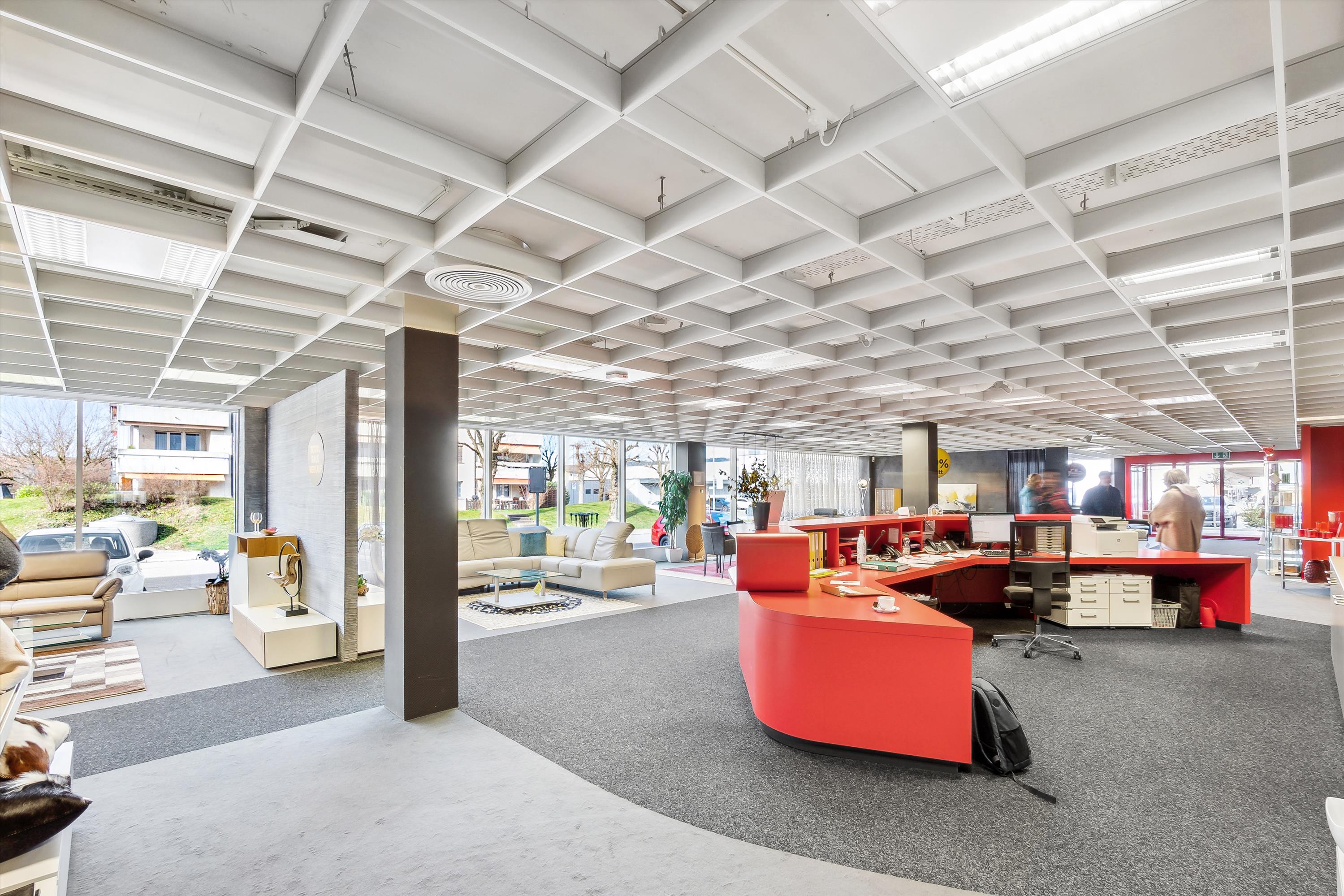 Surface commerciale attrayante de 253 m2 dans un parc commercial avec un mix locatif intéressant, Breitestrasse, 9532 Rickenbach b. Wil, Thurgau, CH