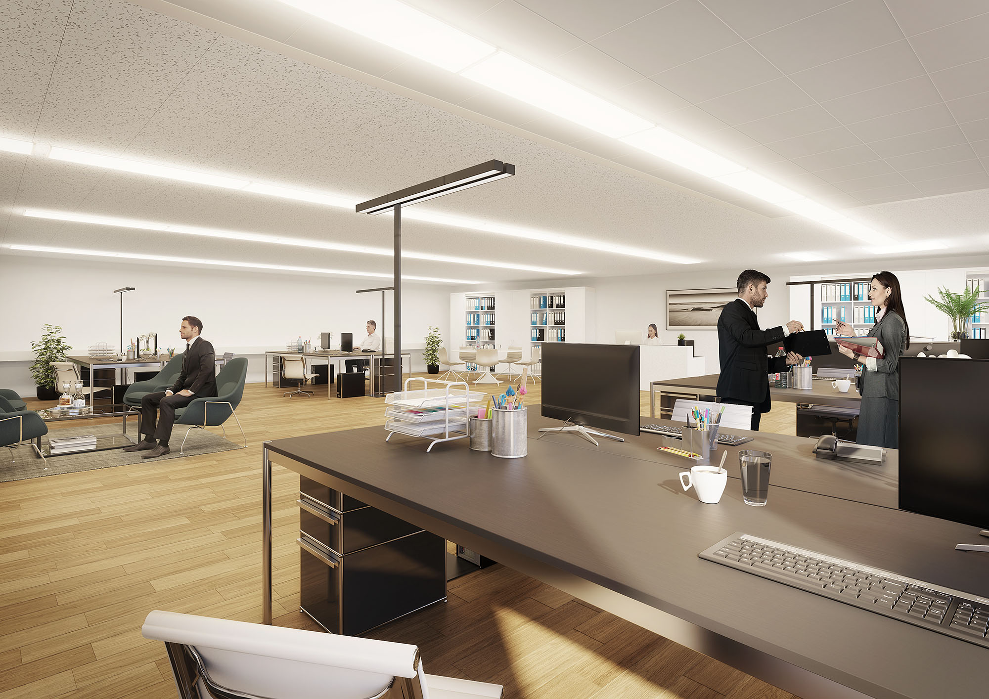 Bureaux lumineux rien que pour vous !