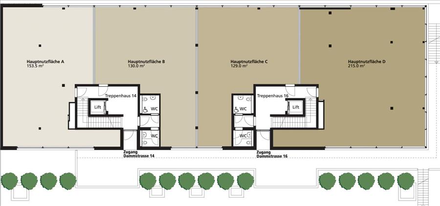 Modern commercial space in a central location, Dammstr., 8810 Horgen, Zurich, CH