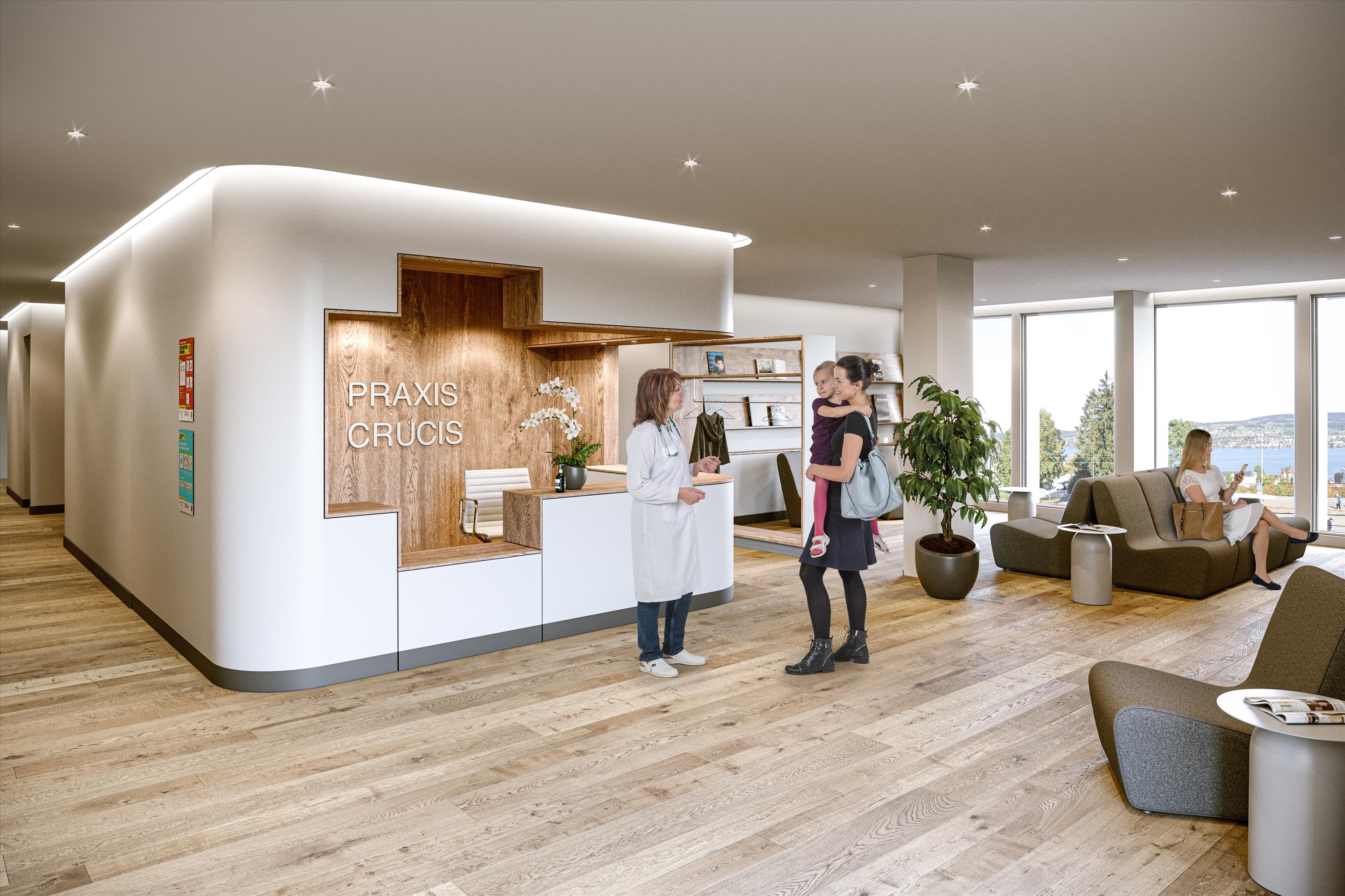 Locaux commerciaux centraux et modulables sur le site Horgen Oberdorf, Fabrikgasse / Dammstrasse, 8810 Horgen, Zurich, CH