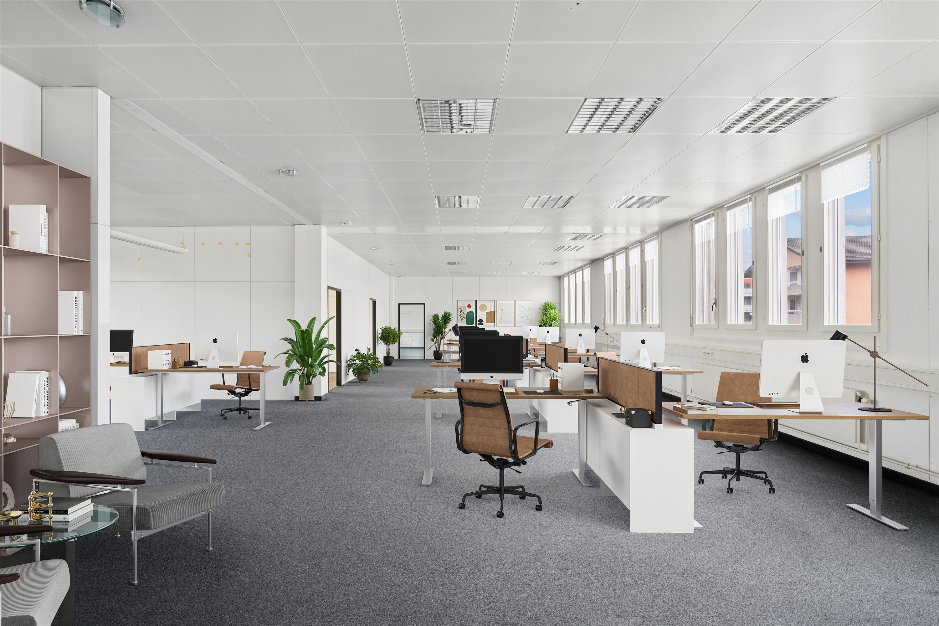 Beaucoup d'espace pour vos idées – 293 m² d'espace commercial baigné de lumière dans un emplacement privilégié, Romanshorner Strasse, 8288 Kreuzlingen, Thurgau, CH