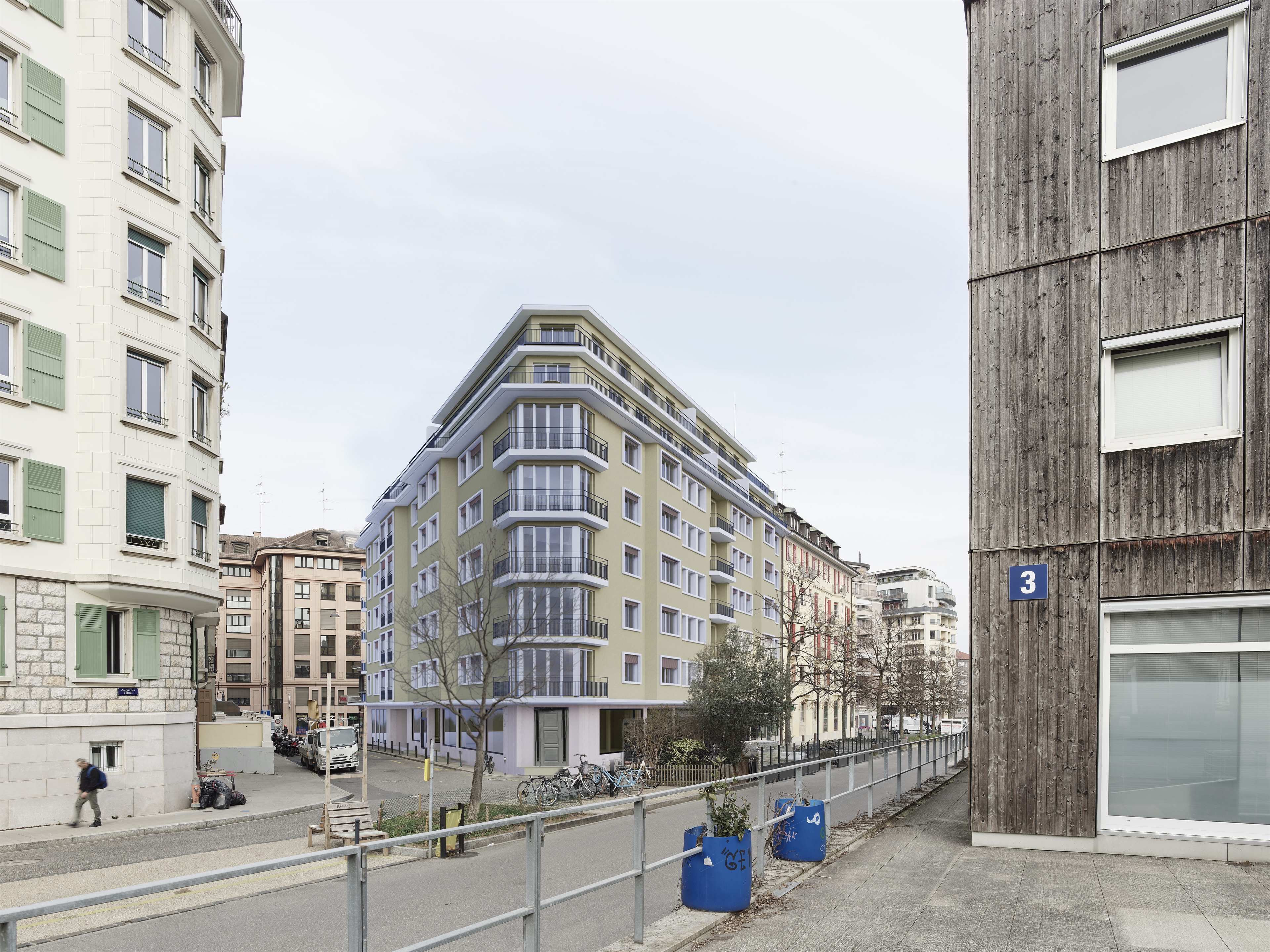 Belle visibilité pour cette arcade neuve à aménager selon votre projet, Rue des Charmilles, 1203 Genève, Geneva, CH