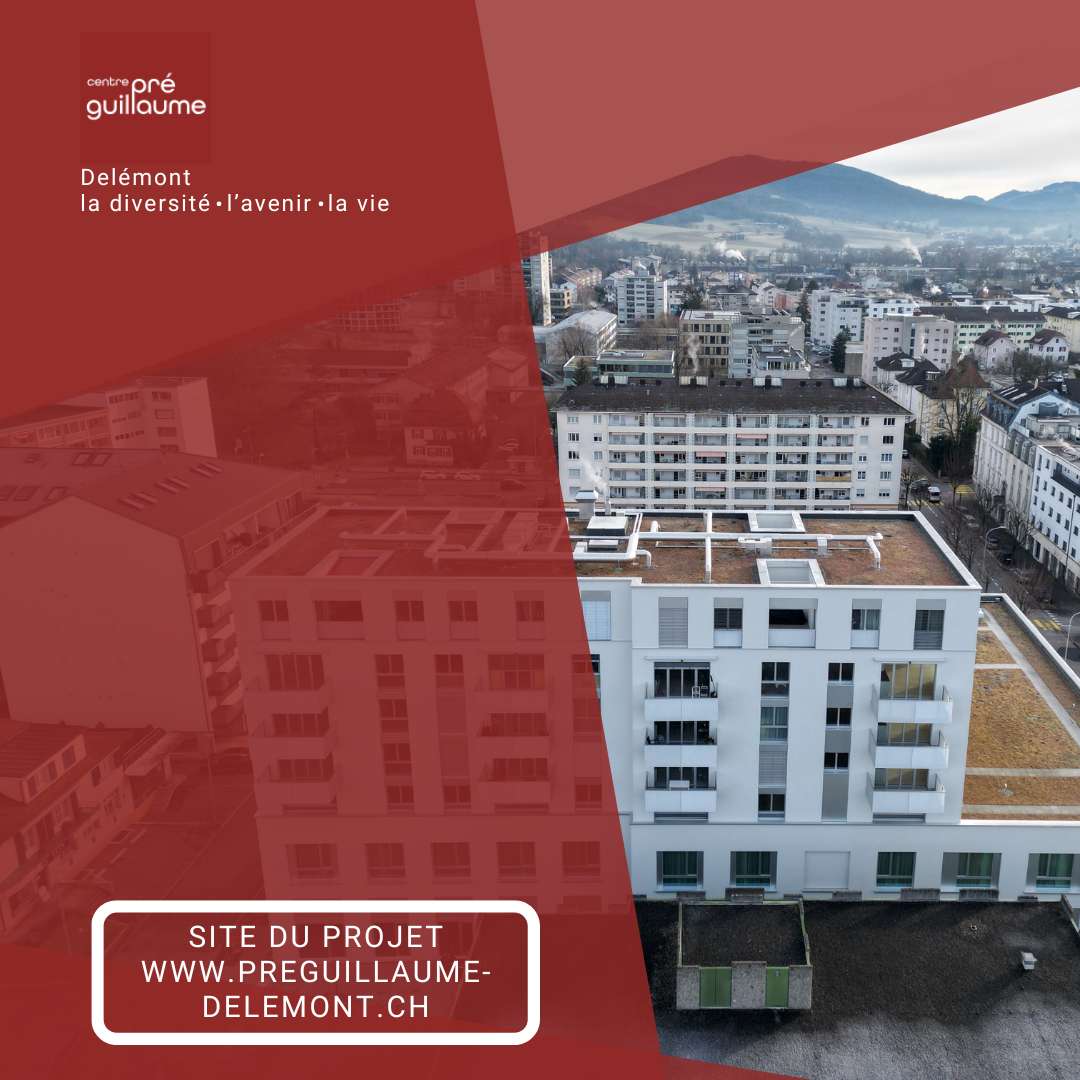 Uffici moderni in affitto nel cuore di Delémont