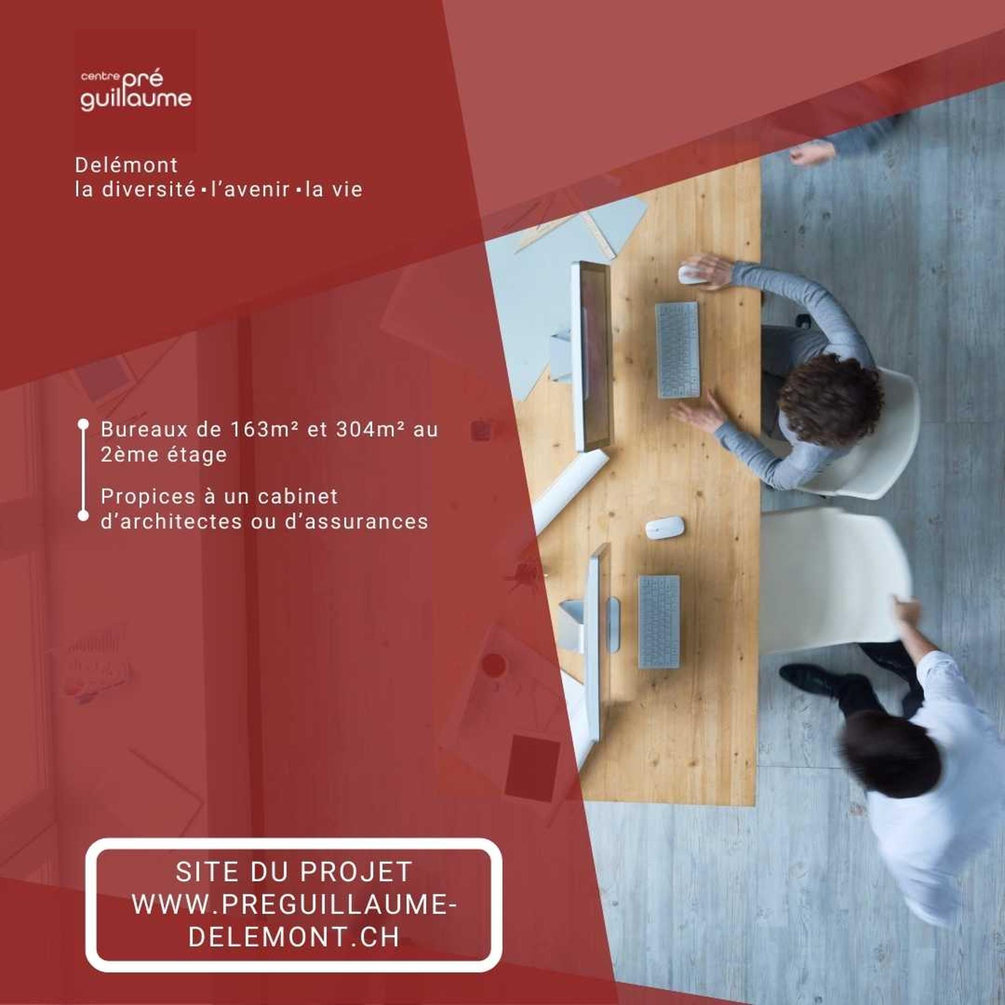 Modern offices for rent in the heart of Delémont, Rue de l'Avenir, 2800 Delémont, Jura, CH