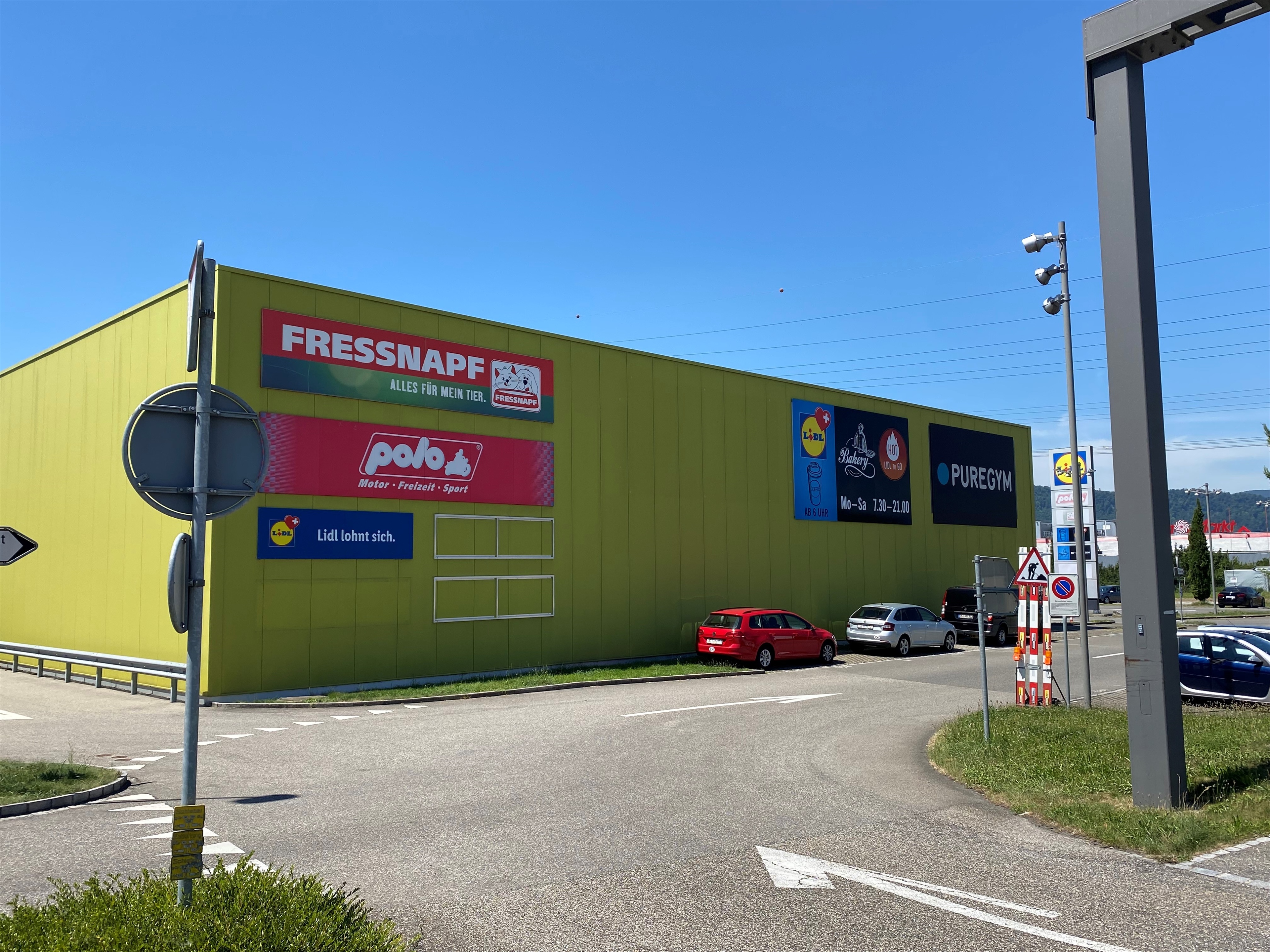 Il mio nuovo magazzino nel Retailpark Oftringen