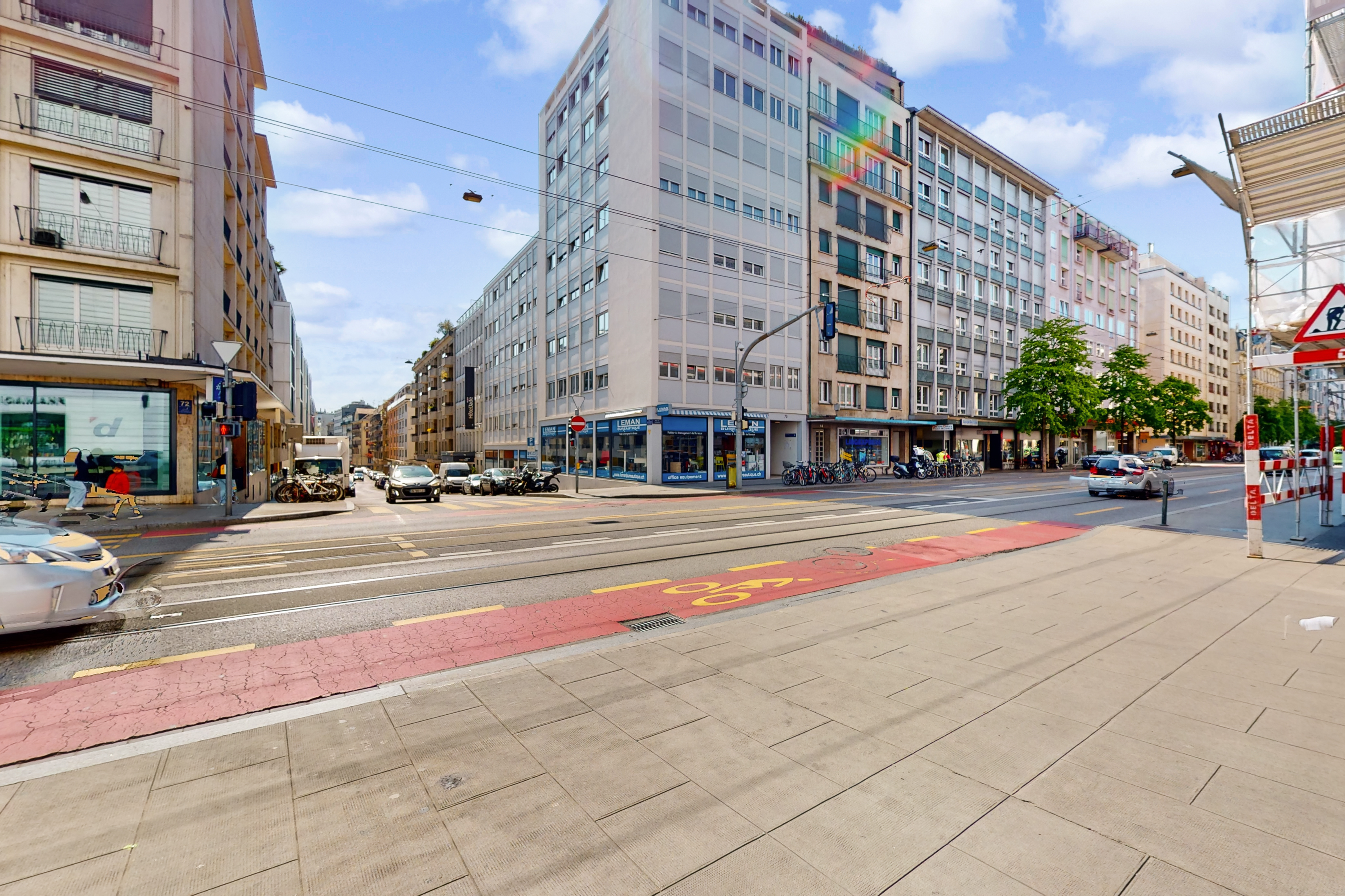 Quartiere della stazione di Cornavin, bel locale commerciale in affitto, Rue Rothschild, 1202 Genève, Geneva, CH