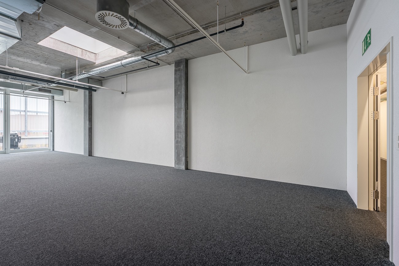 Büro mit eigenem Terrassenzugang