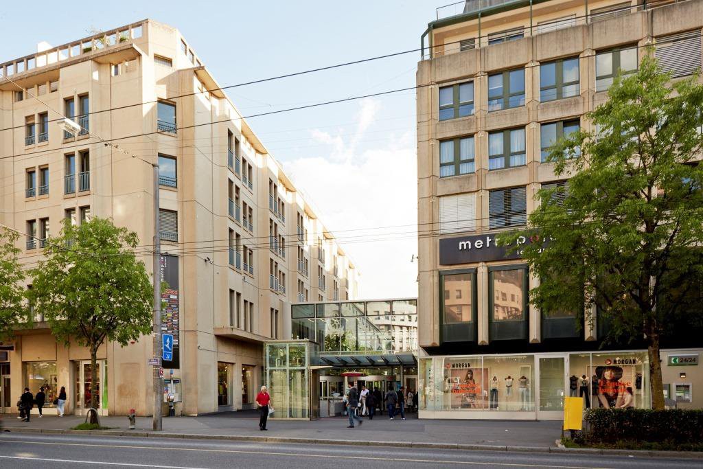 Posti auto sotterranei nel centro Metropole