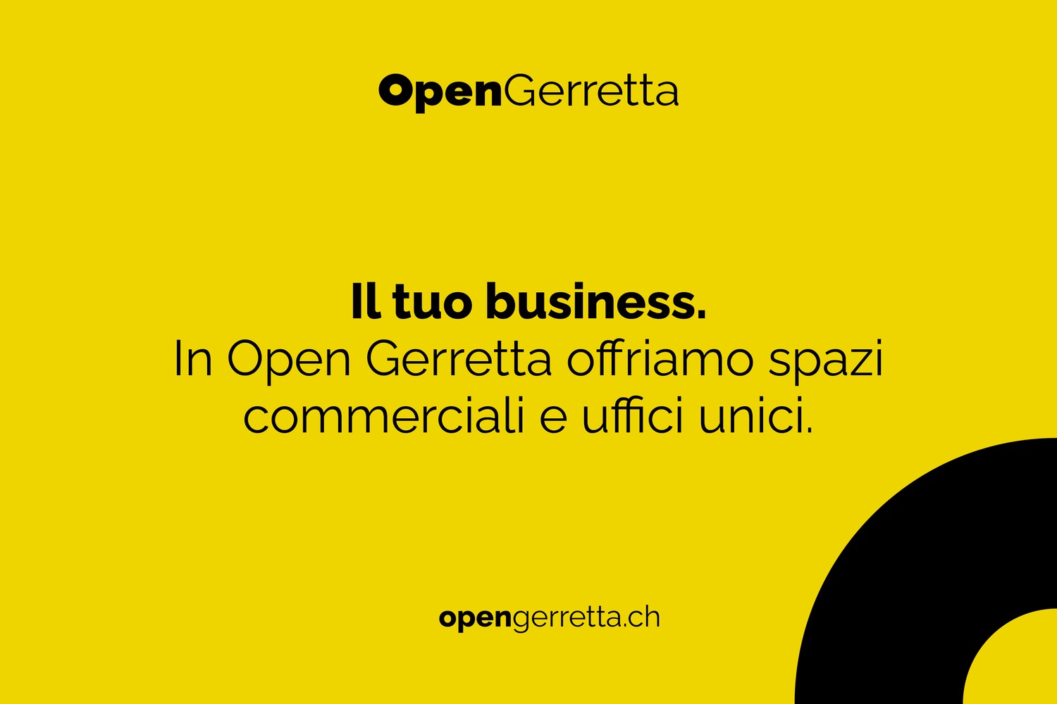 Il tuo business@Open Gerretta a Bellinzona, 6500 Bellinzona, Ticino, CH