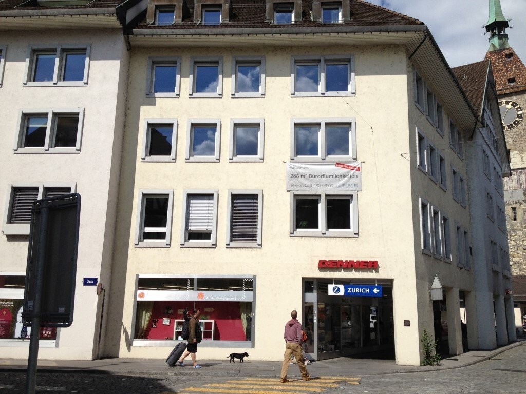 Vitrine à louer à Aarau