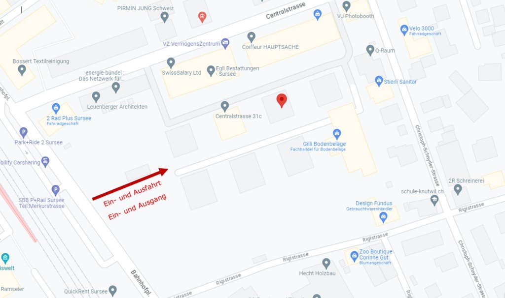 Special offer! Central parking spaces in Sursee, Centralstrasse, 6210 Sursee, Lucerne, CH