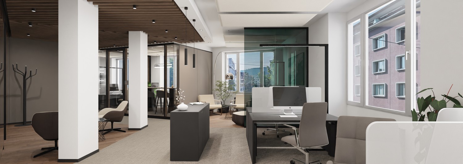Bureaux attractifs, fraîchement rénovés, emplacement de premier ordre à Zurich-Oerlikon