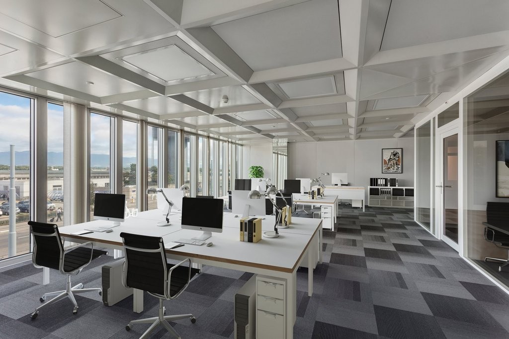 450 m2 commercial space in the heart of the World Trade Center II, Route de Pré-Bois, 1215 Genève 15 Aéroport, Geneva, CH