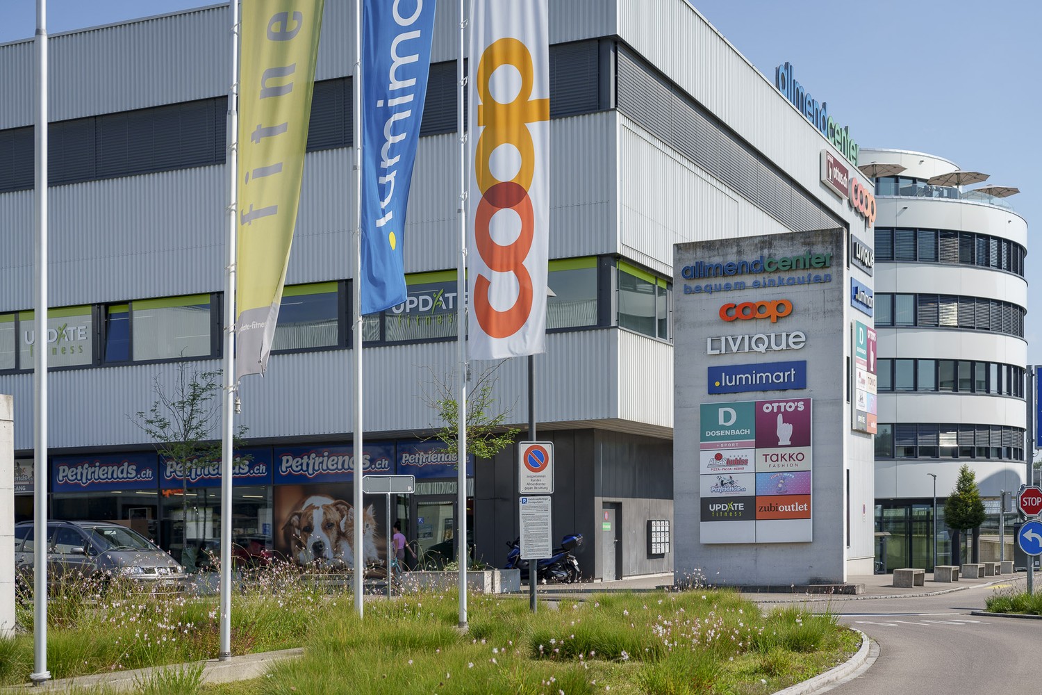Superfici commerciali da 100–600 m² per parrucchieri, beauty e salute nell'Allmendcenter Frauenfeld