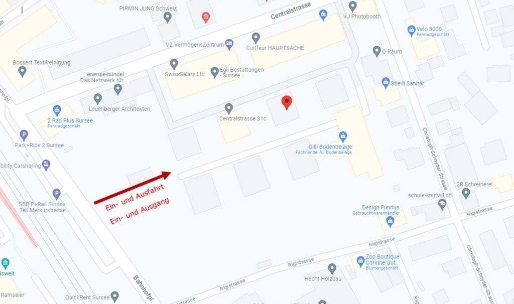 Zentrale Parkmöglichkeit, Centralstrasse, 6210 Sursee, Lucerne, CH