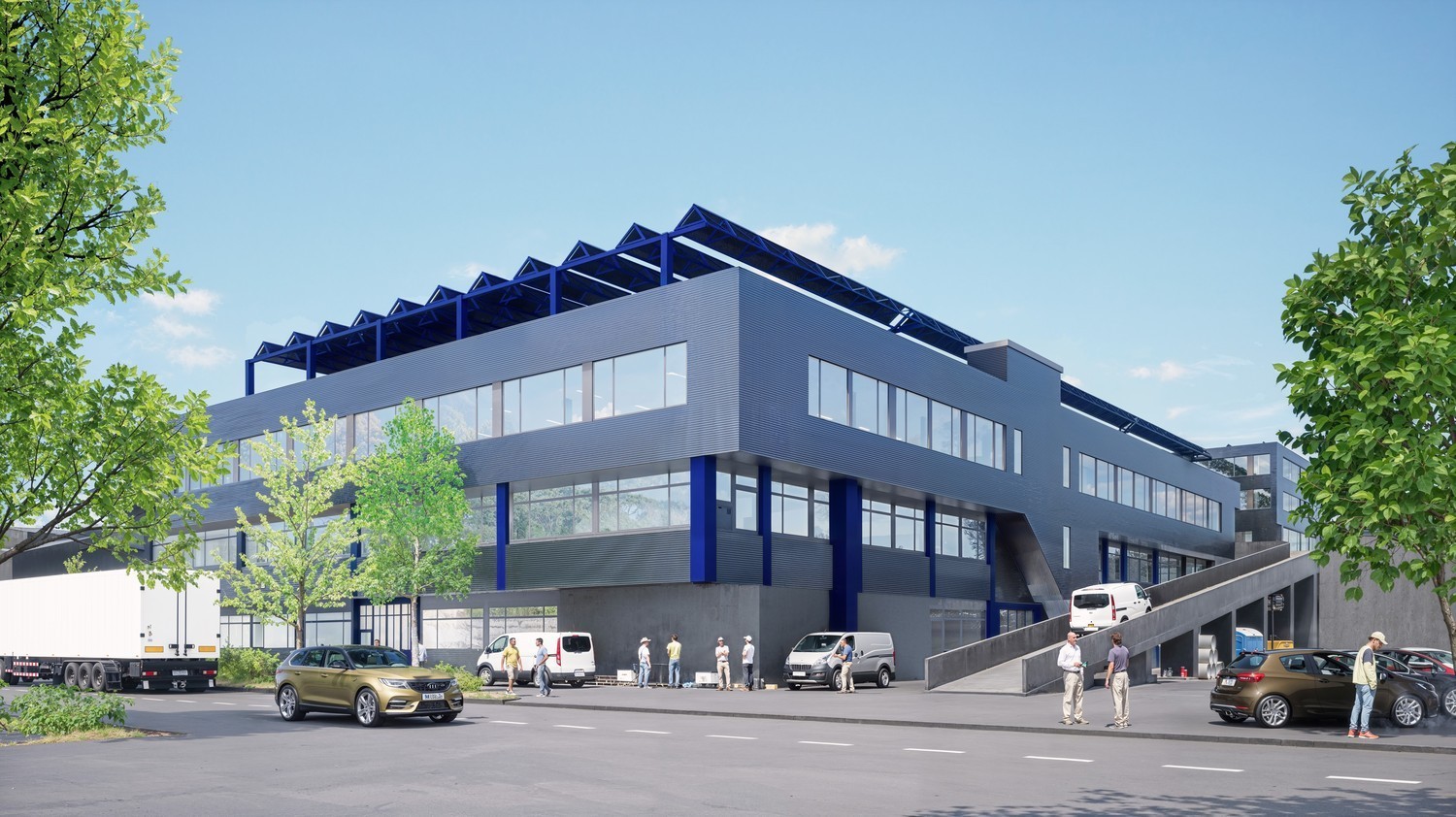 Spazi commerciali/di produzione con libertà di progettazione e accesso diretto!, Riedmattstrasse, 8153 Rümlang, Zurich, CH