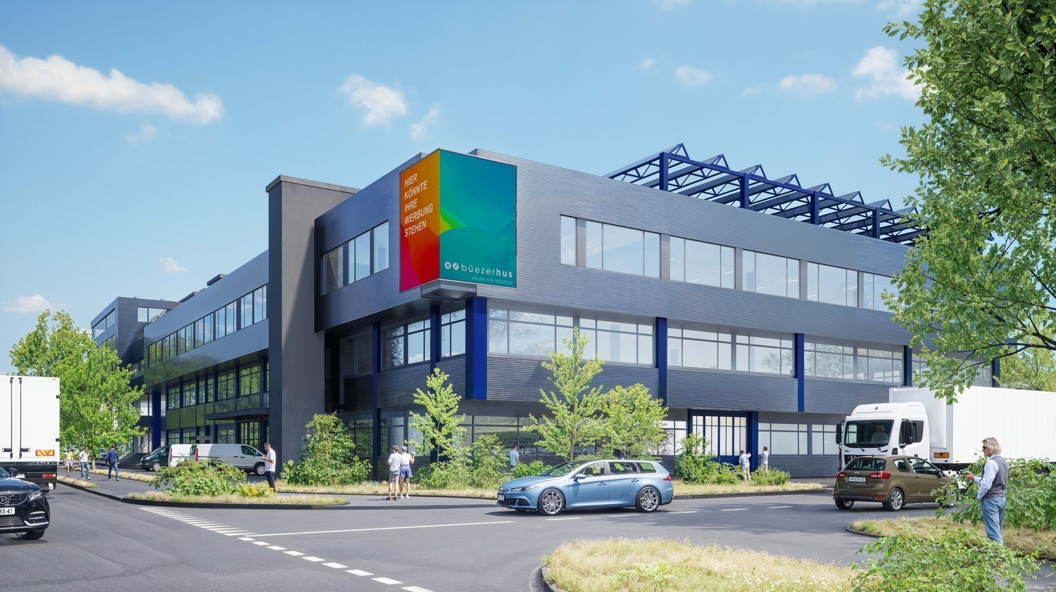 Gewerbe/Produktionsflächen mit Gestaltungsfreiraum und direkter Zufahrt!, Riedmattstrasse, 8153 Rümlang, Zurich, CH