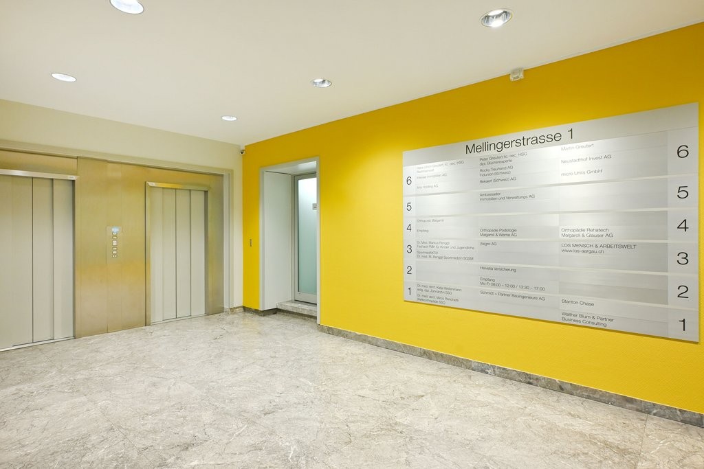 Spazio ufficio luminoso di 65 m² in posizione centrale a Baden, Mellingerstrasse, 5400 Baden, Aargau, CH