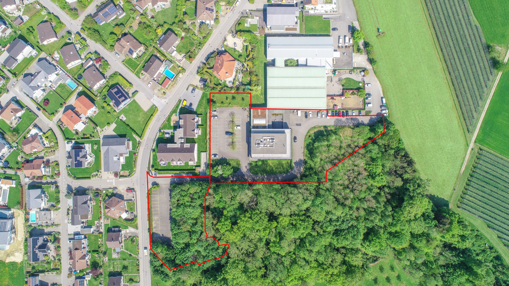 Bureaux, stockage, production, habitation - tout sous un même toit, Andhauserstrasse, 8572 Berg, Thurgau, CH