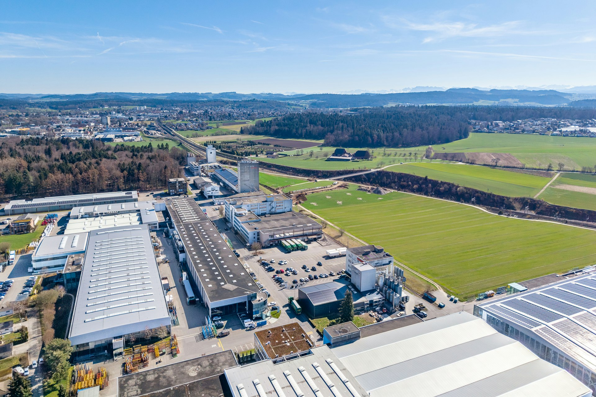 Jusqu'à 20'000 m² d'espaces d'entrepôt et logistique attractifs - disponibles dès 2028 à Bützberg