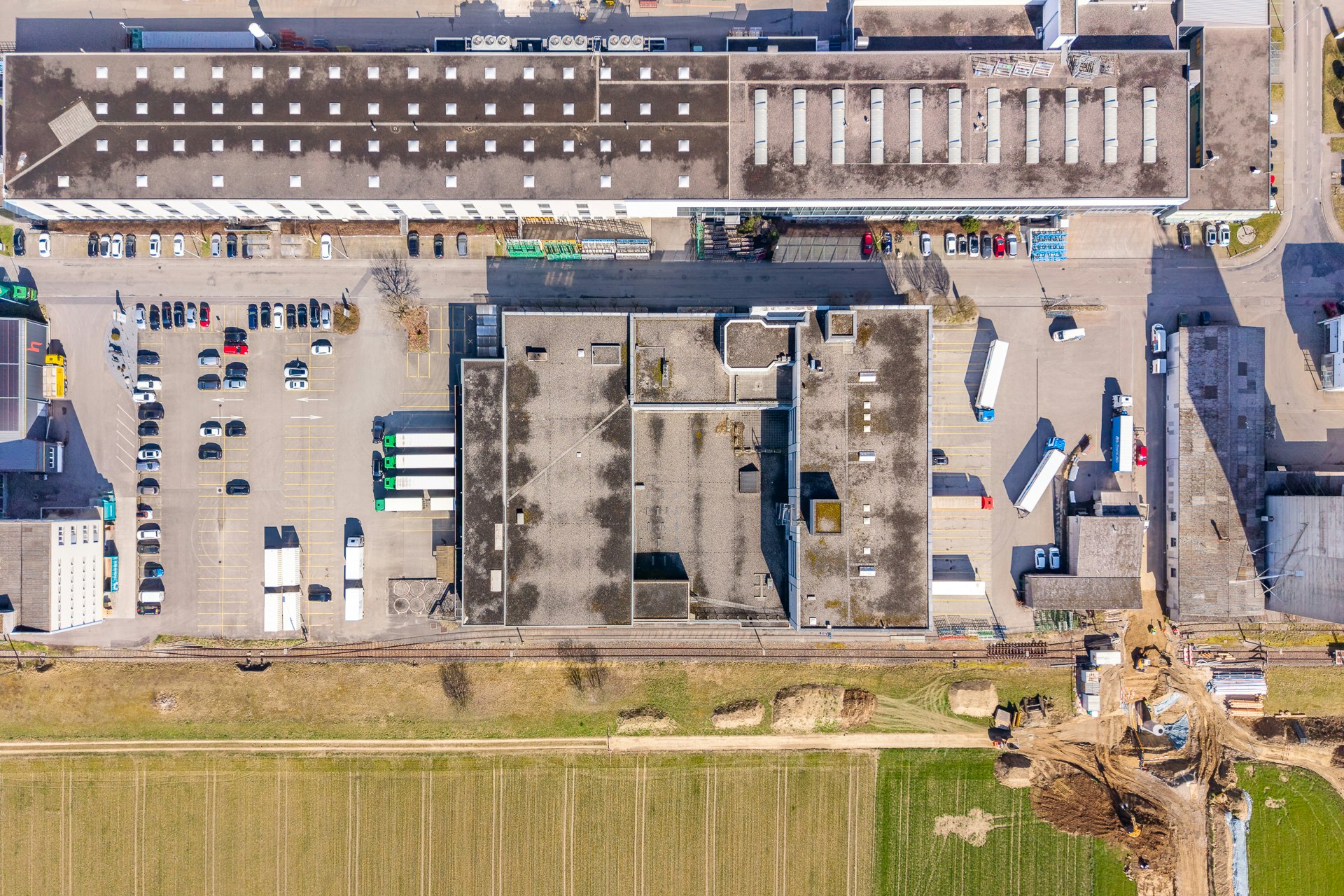 Fino a 20.000 m² di superfici per magazzino/logistica | Rampe | 130 posti auto | disponibile 2028 | locazione parziale, Industriestrasse, 4922 Thunstetten, Bern, CH