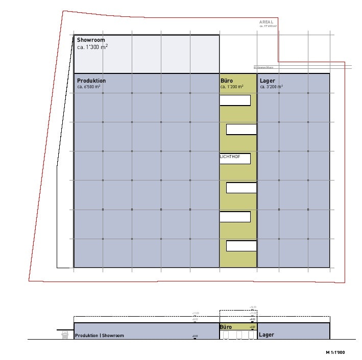 Dernière parcelle C du site Magnet : 18 000 m² — suffisamment d'espace pour vos projets, Güterstrasse, 4133 Pratteln, Basel-Landschaft, CH