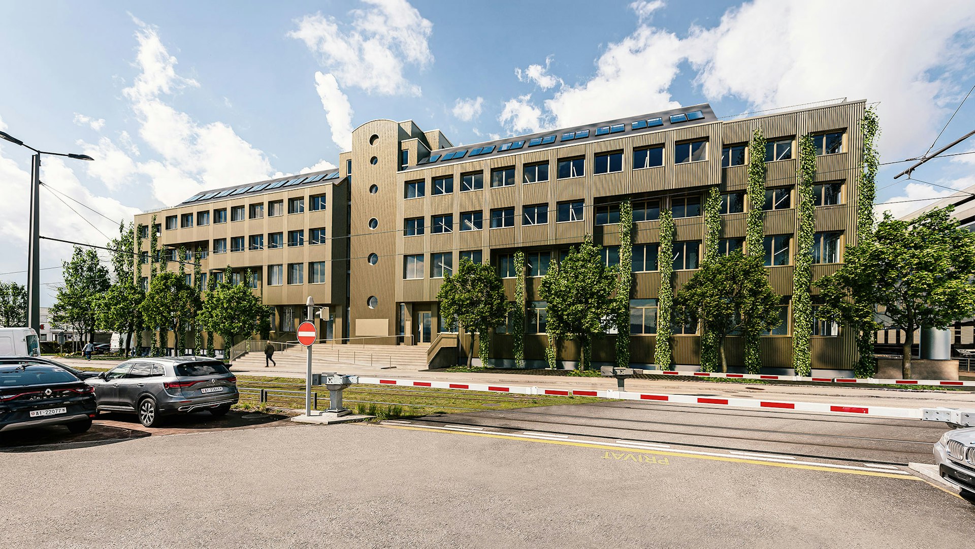 Espace de bureaux neuf et climatisé avec vue directe sur la piste 16/34