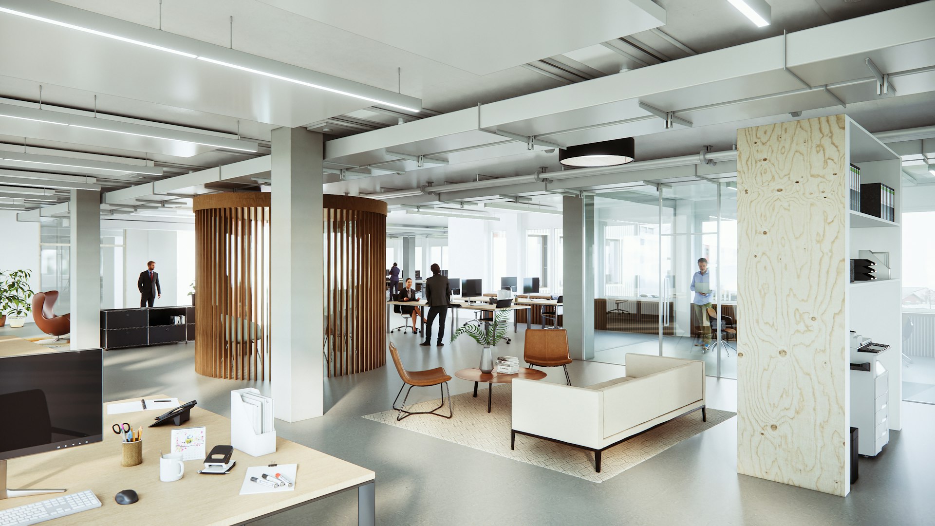 500 m² ufficio quasi nuovo, climatizzato, con vista diretta sulle attività di volo, Flughofstrasse, 8152 Glattbrugg, Zurich, CH