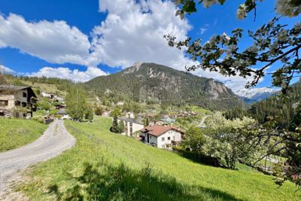 EMPLACEMENT UNIQUE ET ENSOLEILLÉ AVEC RÉSERVE DE TERRAIN CONSTRUCTIBLE, 7477 Filisur, Grisons, CH