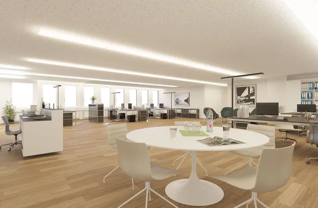 Votre nouveau lieu de travail au cœur du Gerberareal – 73,6 m² pour bien démarrer !