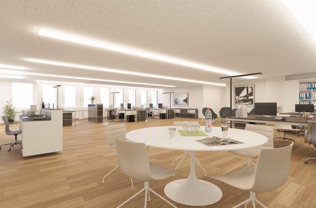 Il vostro nuovo posto di lavoro nel cuore del Gerberareal – 73,6 m² per decollare!