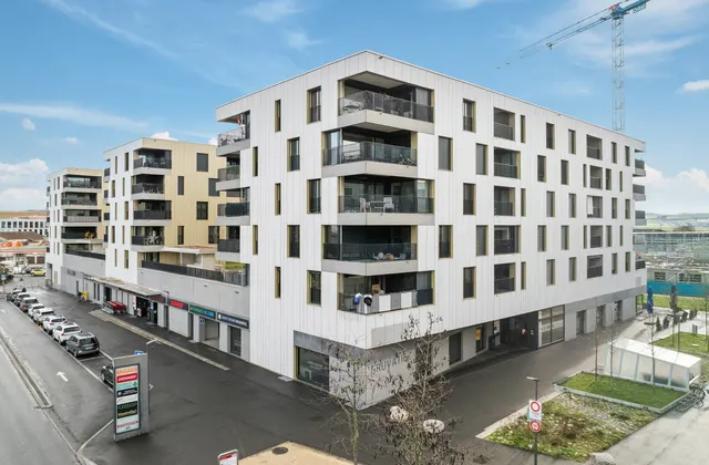 Au sein d'un centre commercial à Orbe