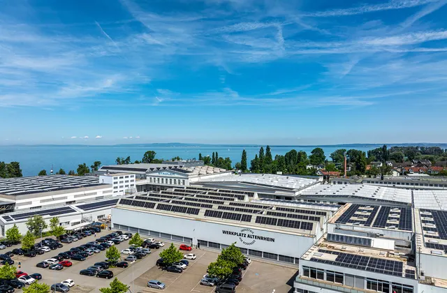 Plenty of space for your business idea at Werkplatz Altenrhein!