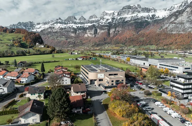 Attraenti aree industriali e commerciali a Flums