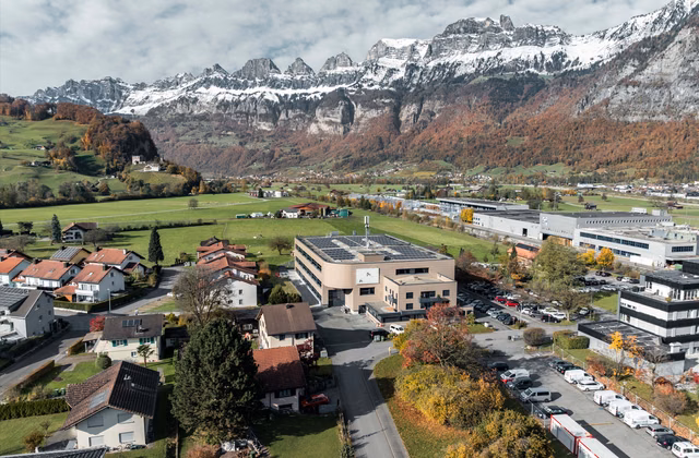 Attraenti aree industriali e commerciali a Flums