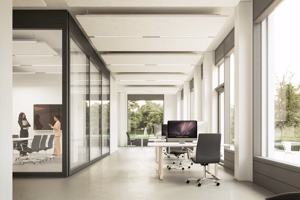 Nouvelles surfaces commerciales avec liberté d'aménagement individuelle, Am Stadtrand, 8600 Dübendorf, Zurich, CH