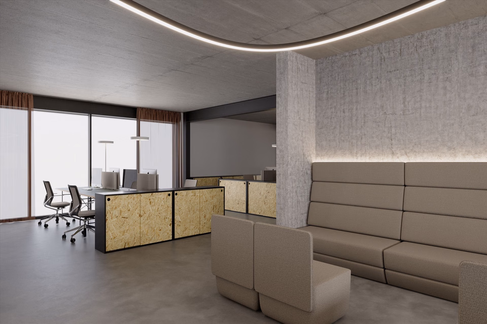 Prima locazione - ufficio di nuova costruzione, ultramoderno, 300 m2, Sulzerstrasse, 4528 Zuchwil, Solothurn, CH